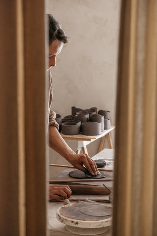 Mother Earth by OPAR x THER: handmade ceramic candle and diffuser